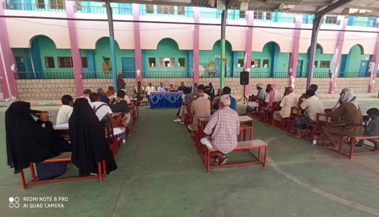 لحج.. ثانوية صبر للبنين بتبن تشهد انتخاب قيادة جديدة لمجلس الآباء