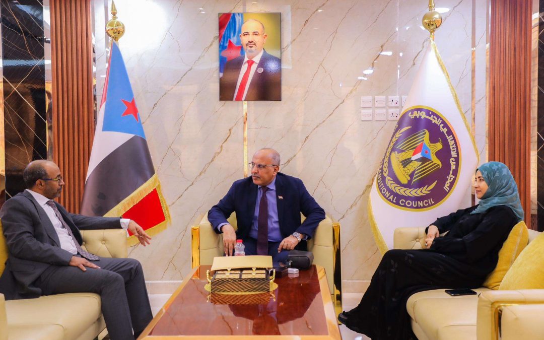 الكثيري يلتقي الأمين العام للائتلاف الوطني الجنوبي