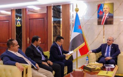 الكثيري يبحث مع رئيس الوحدة التنفيذية لإدارة مخيمات النازحين آليات التعاون والتنسيق المشترك