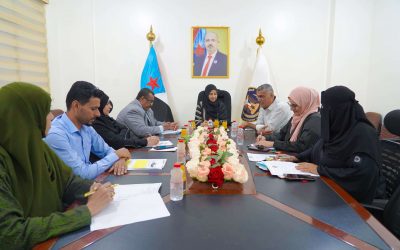 هيئة الإغاثة والأعمال الإنسانية تبحث سُبل التعاون مع الهلال الأحمر بالعاصمة عدن
