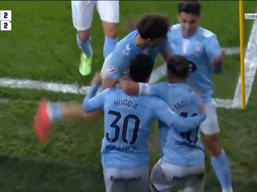 سيلتا فيغو يقتنص تعادلاً مثيراً من برشلونة