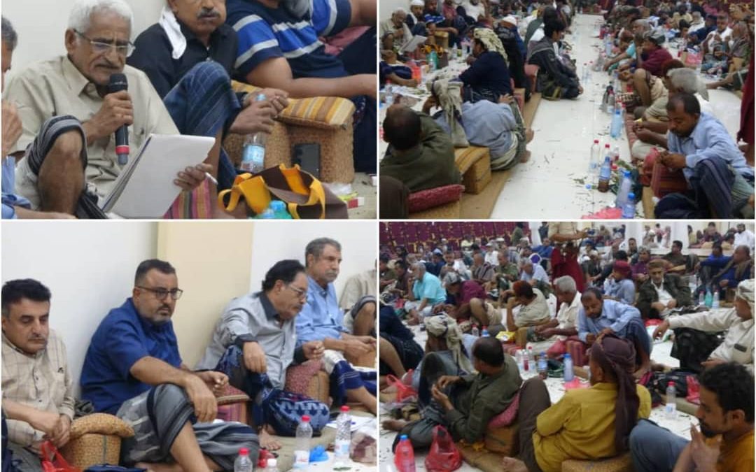 بيان صادر عن أبناء يافع في مديرية خنفر محافظة أبين