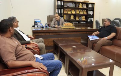 *مدير عام دارسعد يناقش مع رئيس محكمة الاستئناف بعدن إمكانية توفير قطعة أرض لبناء مجمع قضائي خاص بالمديرية*