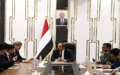 محافظ حضرموت وسفير كوريا يبحثان تعميق التعاون الاقتصادي والتجاري