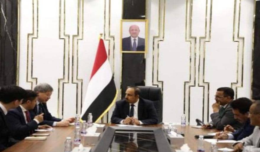 محافظ حضرموت وسفير كوريا يبحثان تعميق التعاون الاقتصادي والتجاري