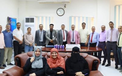 الإدارة العليا في «كاك بنك» تكرم فريق إدارة العمليات الدولية
