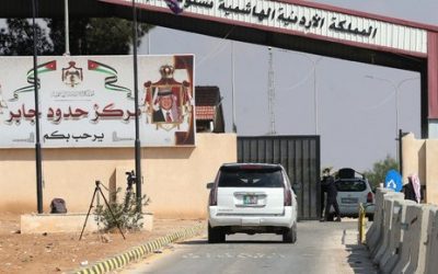الأردن يغلق أهم معبر حدودي مع سوريا