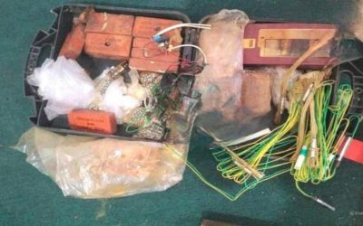 لحج : ضبط أحزمة ناسفة وعبوات شديدة الانفجار في منزل بطور الباحة