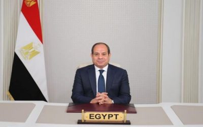 السيسي: تعزيز مؤسسات الدولة لضمان أمن مصر