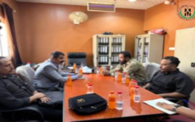 رئيس النيابة الجزائية المتخصصة يتفقد أوضاع نزلاء السجن المركزي في بئر أحمد