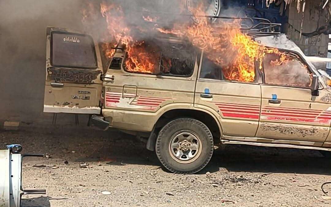 عاجل : ارتفاع عدد المصابين جراء الانفجار الذي هز مدينة تعز اليمنية