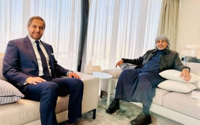 الرئيس الزُبيدي يبحث مع سفير جيبوتي سُبل تنسيق المواقف المشتركة لتأمين خطوط الملاحة الدولية