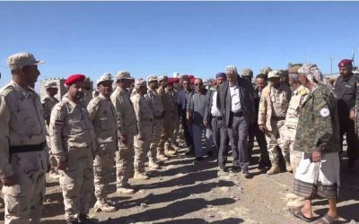فريق التواصل بالمجلس الانتقالي يتفقد محور يافع والجبهات الأمامية في مديرية الحد