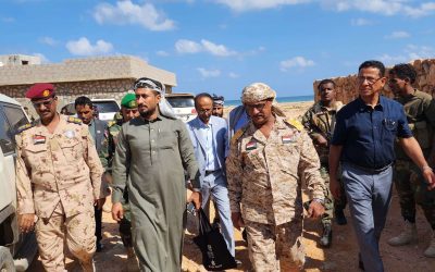 فريق التواصل بالمجلس الانتقالي يزور أسرة الشهيد طاهر علي السقطري
