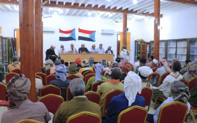 فريق التواصل وتعزيز الوعي السياسي يعقد لقاءً مع الهيئة التنفيذية لانتقالي شبام