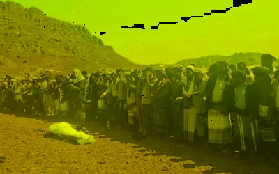 بمشهد جنائزي مهيب.. تشييع الشهيد عبد العليم حسن الحوشبي