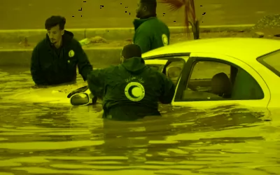 أمطار غزيرة تضرب غرب ليبيا وتحذيرات من فيضانات