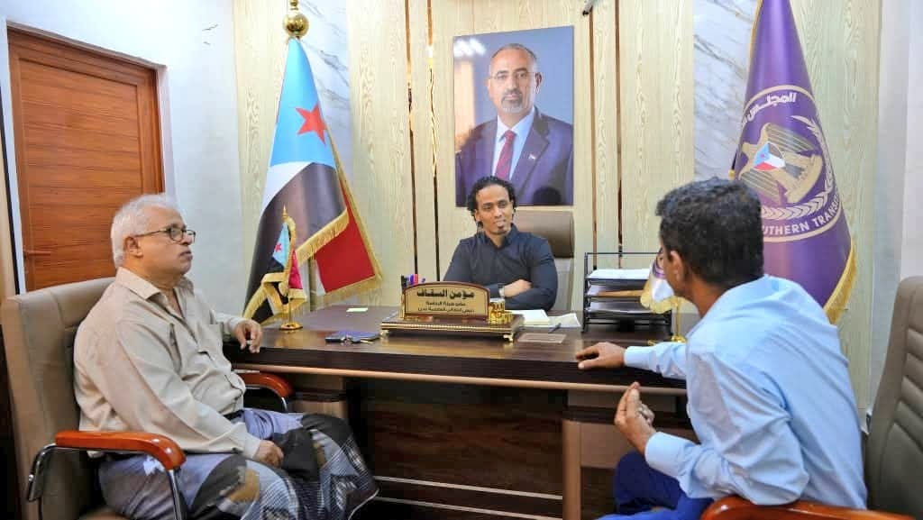 السقاف يناقش مع نقابة الصحفيين الجنوبيين فرع العاصمة عدن تعزيز التعاون الإعلامي المشترك