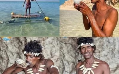 رجل الكهف في جزيرة_سقطرى :  قصة حياة فريدة
