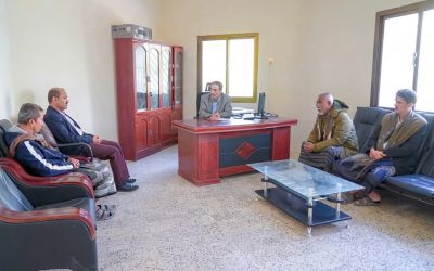 الأمين العام للمجلس المحلي يشدد على تعزيز التعاون والتنسيق في مكتب التخطيط