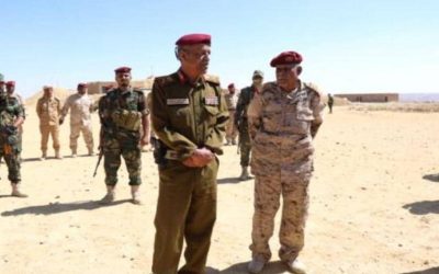 قائد المنطقة العسكرية الثانية يزور لواء حضرموت ويشيد بجاهزية الأفراد والمعدات
