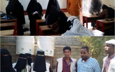 مدير إدارة التربية والتعليم بخنفر .. يتفقد سير الامتحانات بمجمع أروى التربوي للبنات