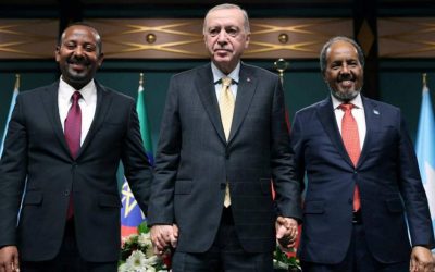 أردوغان يعلن “مصالحة تاريخية” بين الصومال وإثيوبيا
