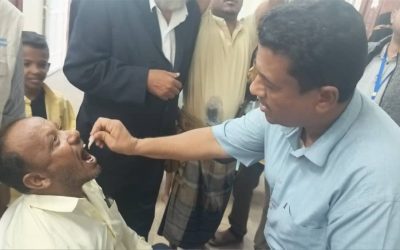 *مديرية خنفر تختتم حملة التحصين ضد مرض الكوليرا بنسبة نجاح بلغت  92 ٪*
