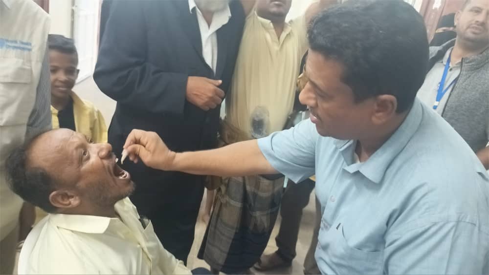 *مديرية خنفر تختتم حملة التحصين ضد مرض الكوليرا بنسبة نجاح بلغت  92 ٪*