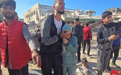 7 شهداء جراء قصف إسرائيلي لمدرسة تؤوي نازحين بمدينة غزة