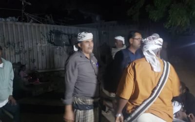 نائب رئيس انتقالي أبين يؤدي واجب العزاء لأسرة الفقيد عبود قيسان