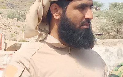 القائد محمد علي الحوشبي يعزي المحامي رمزي الشعيبي بوفاة والدته