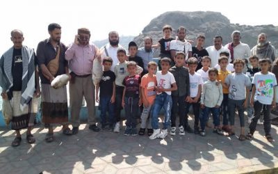 *انتقالي يافع رصد يهنئ فريق المديرية المتفوق في مسابقة الحساب الذهني التي اقيمت بمحافظة أبين*