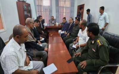 فريق التواصل يزور إدارة الأمن ومصلحة الهجرة والأحوال المدنية في سقطرى