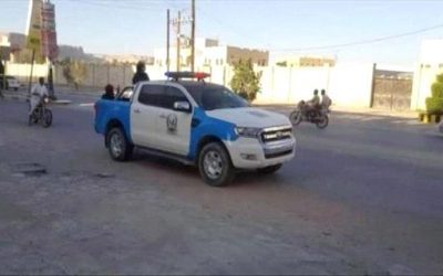 شرطة سيئون تلقي القبض على متهمًا بجريمة التقطع والنهب