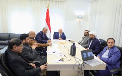 مجلس القيادة الرئاسي يناقش المستجدات على الساحة الوطنية
