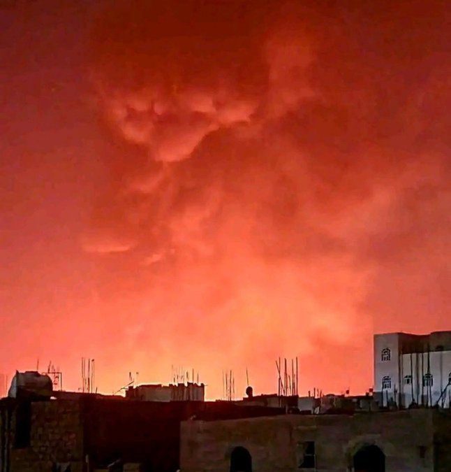 عاجل..غارات جوية عنيفة على العاصمة اليمنية صنعاء