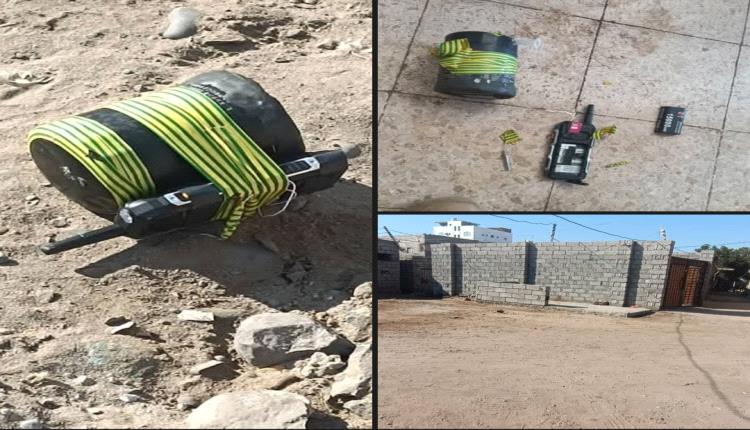 العثور على عبوة ناسفة بالقرب من منزل ضابط بأمن العاصمة عدن