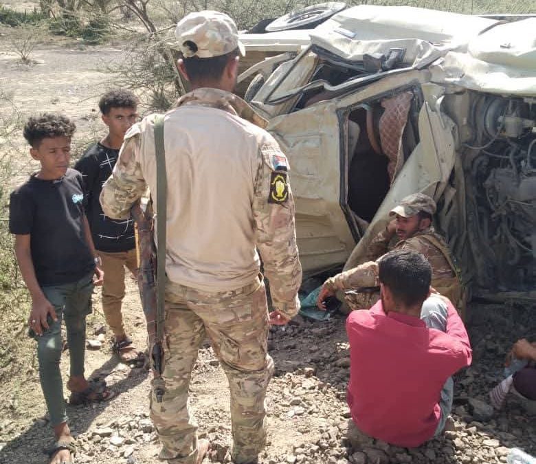 إثر حادث مؤلم ثلاثة من مرافقي د . الخبجي في حالة حرجة