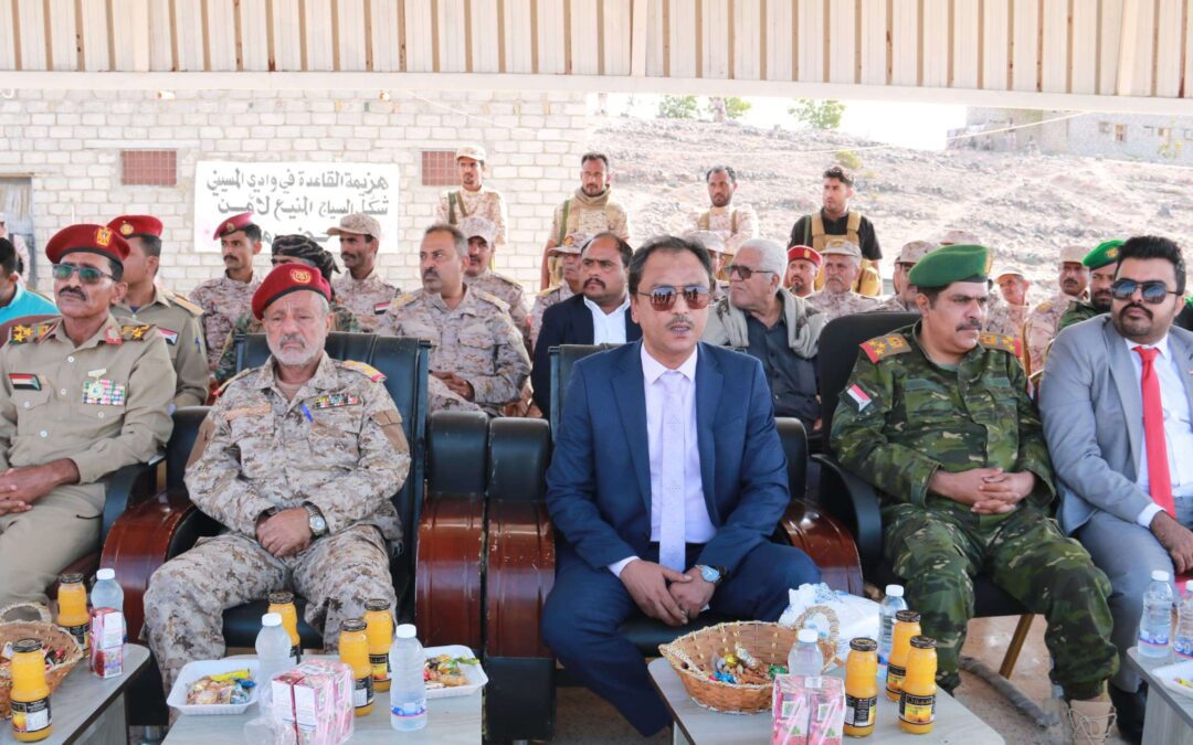 فريق التواصل بالمجلس الانتقالي يشهد عرضاً عسكرياً للواء بارشيد بمناسبة تدشين المرحلة الأولى من العام التدريبي 2025