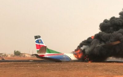 مقتل 18 شخصا في تحطم طائرة بولاية الوحدة في جنوب السودان