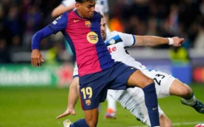 انجاز مميز للامين يامال في دوري الابطال