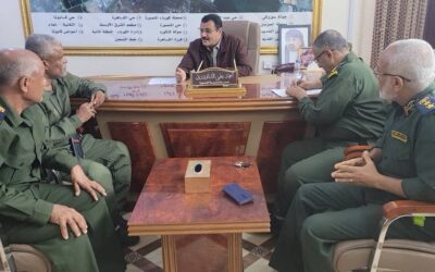 *مدير عام المنصورة يشهد مراسيم التسليم والإستلام لإدارة مكتب الأحوال المدنية والسجل المدني بالمديرية*