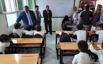 وزير الشؤون الاجتماعية يفتتح قرية السلام الكويتية بعدن