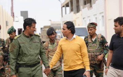 اشاد بدورها في تعزيز الأمن والاستقرار.. السقاف يزور قيادة قوات الحزام الأمني بالعاصمة عدن