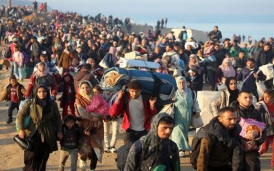 الأمم_المتحدة: أكثر من 545 ألف فلسطيني عبروا إلى شمال غزة خلال أسبوع