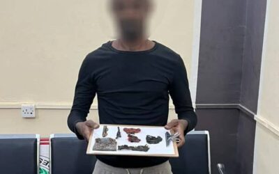 مكافحة المخدرات تضبط حلاقًا يروج المخدرات تحت غطاء مهنته في العاصمة عدن