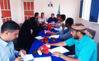تنفيذية انتقالي أبين تعقد اجتماعها الدوري لشهر فبراير
