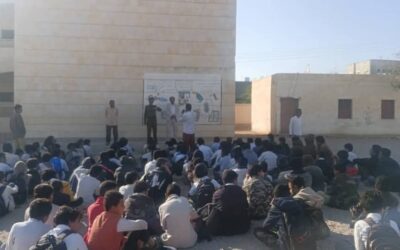 شبوة: نحو جيل واعٍ.. اللجنة التنسيقية لعدالة الأحداث تقيم محاضرة توعوية لطلاب مدرسة عتق حول مخاطر المخدرات والانحراف