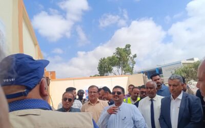 بكلفة (٤,٥) مليون دولار: “معاون والشبحي  يضعان حجر الأساس لمشروع بناء المخازن المركزية والمحلية  لللقاحات في العاصمة عدن